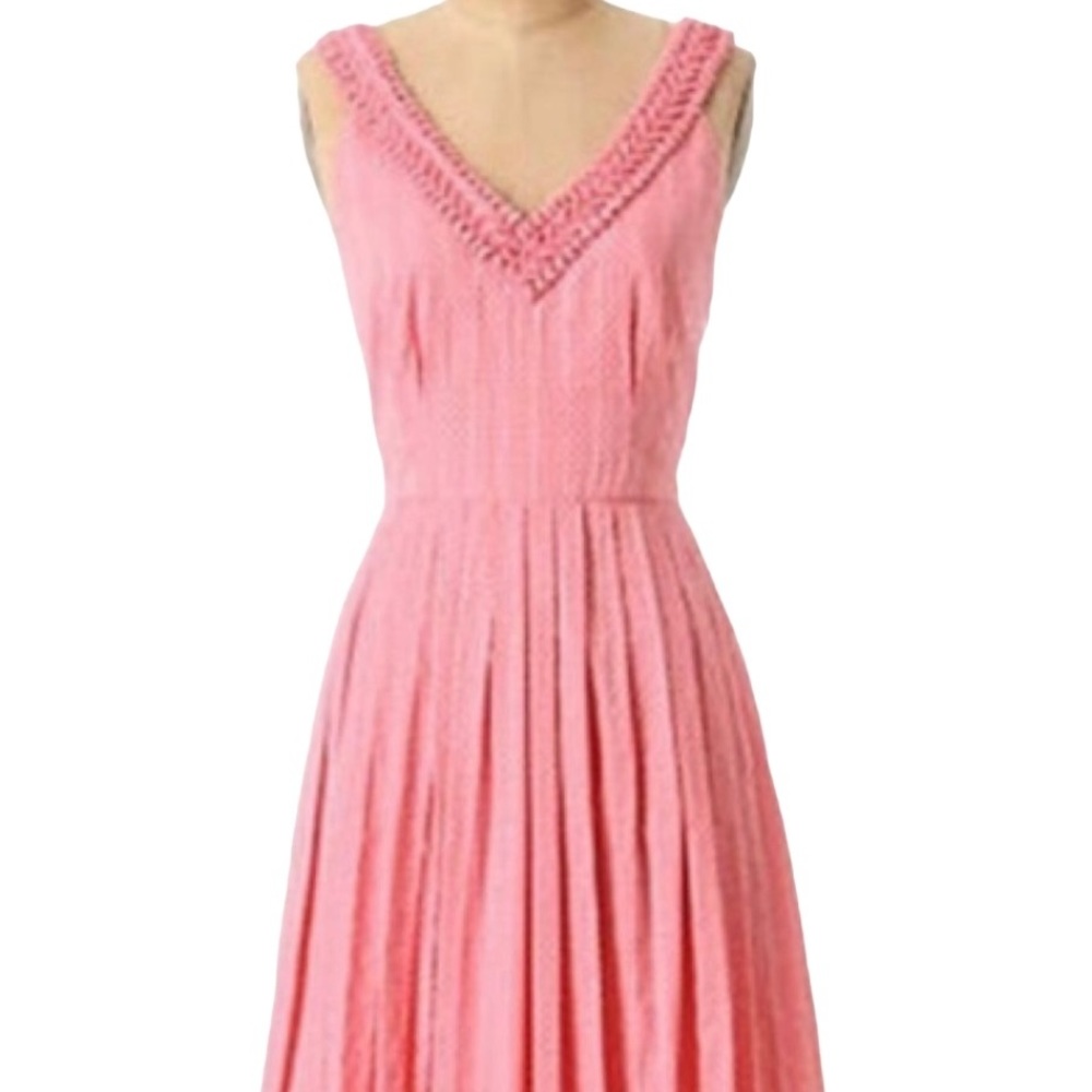 Moulinette Soeurs Melon Ball Dress Pink Polka - size 6